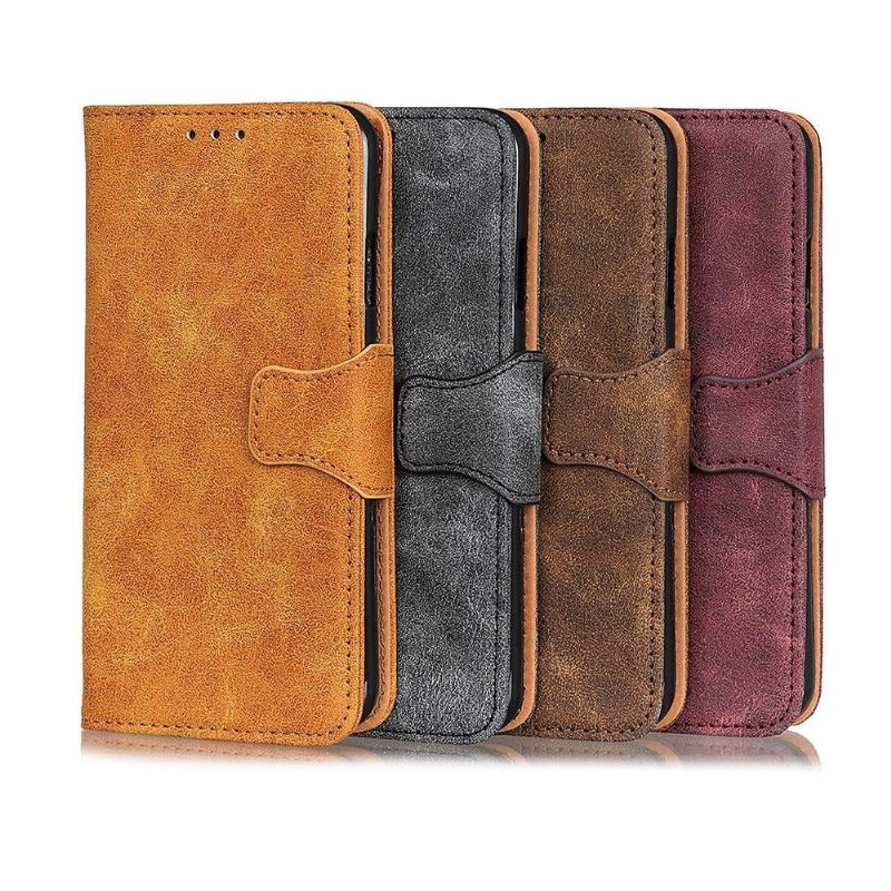 Etui Til Samsung Galaxy A40 Originalitet Edouard Faux Leather Vintage