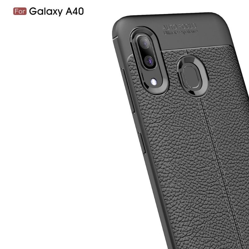 Mobildeksel Til Samsung Galaxy A40 Finishing Gel I Kunstskinn