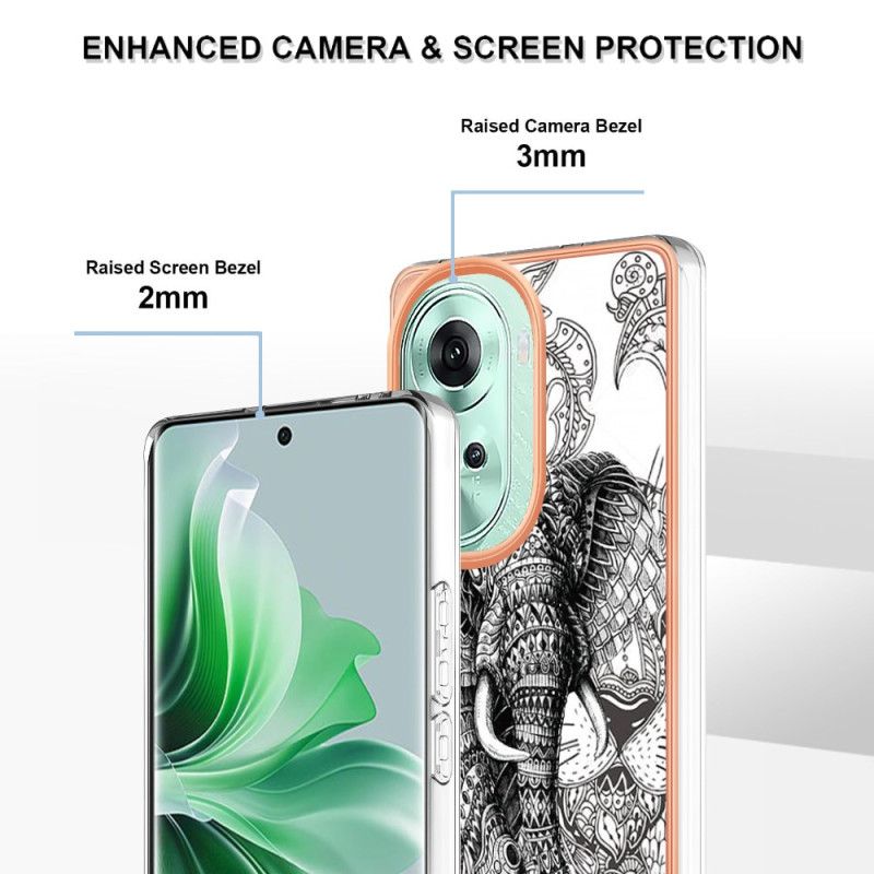 Deksel Til Oppo Reno 11 5g Elefanttotem