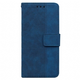 Folio Deksel Oppo Reno 11 5g Strappy Vevd Mønster