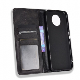 Folio Deksel Til Xiaomi Redmi Note 9T Anti-fall Cirénius Style Leather