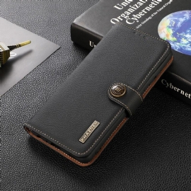 Folio Deksel Til Xiaomi Redmi Note 9T Khazneh Classic Leather