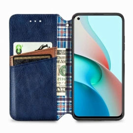 Folio Deksel Til Xiaomi Redmi Note 9T Kub Design Kortholder