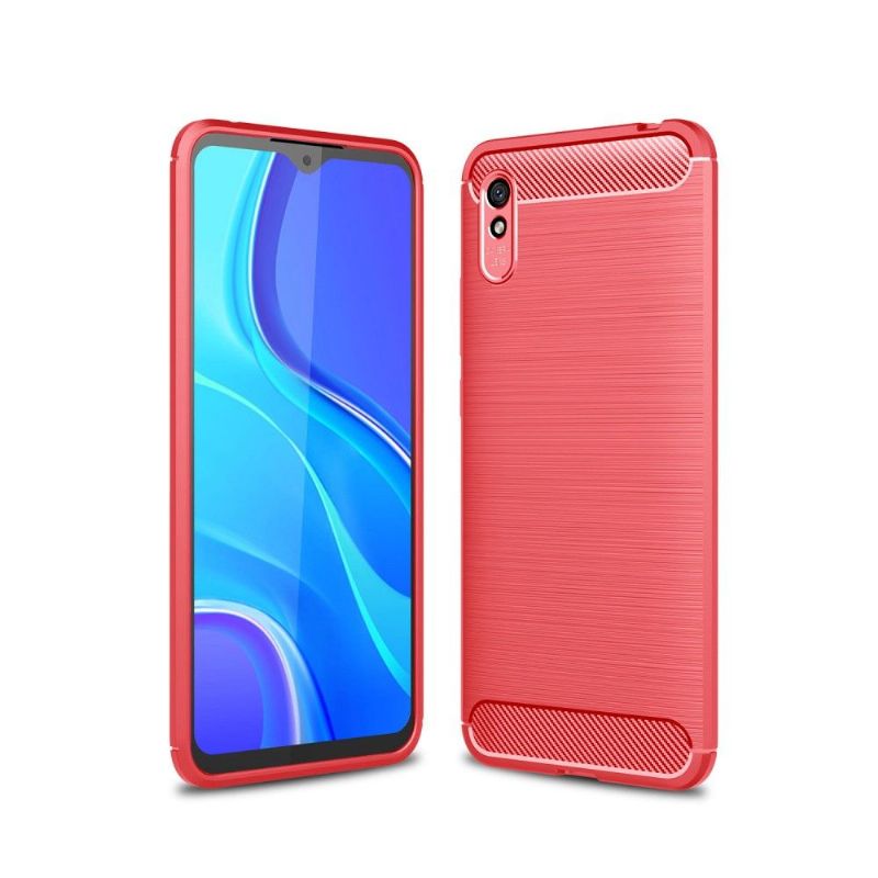 Deksel Til Xiaomi Redmi 9A Fleksibel Børstet Effekt