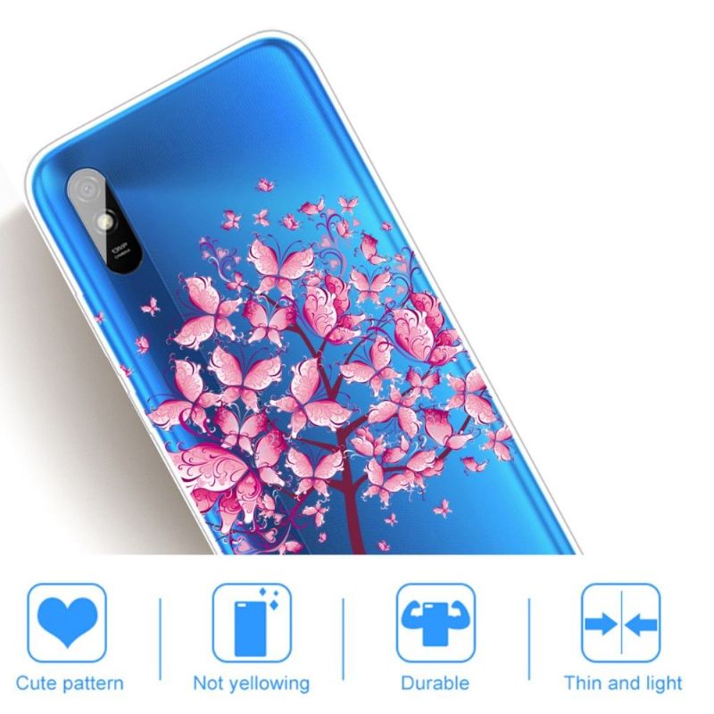 Deksel Til Xiaomi Redmi 9A Sommerfugletre