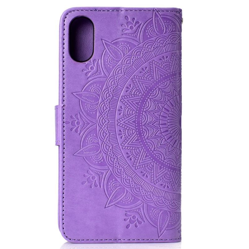 Folio Deksel Til Xiaomi Redmi 9A Relief Mandala