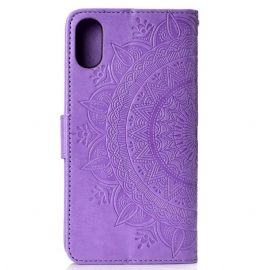 Folio Deksel Til Xiaomi Redmi 9A Relief Mandala