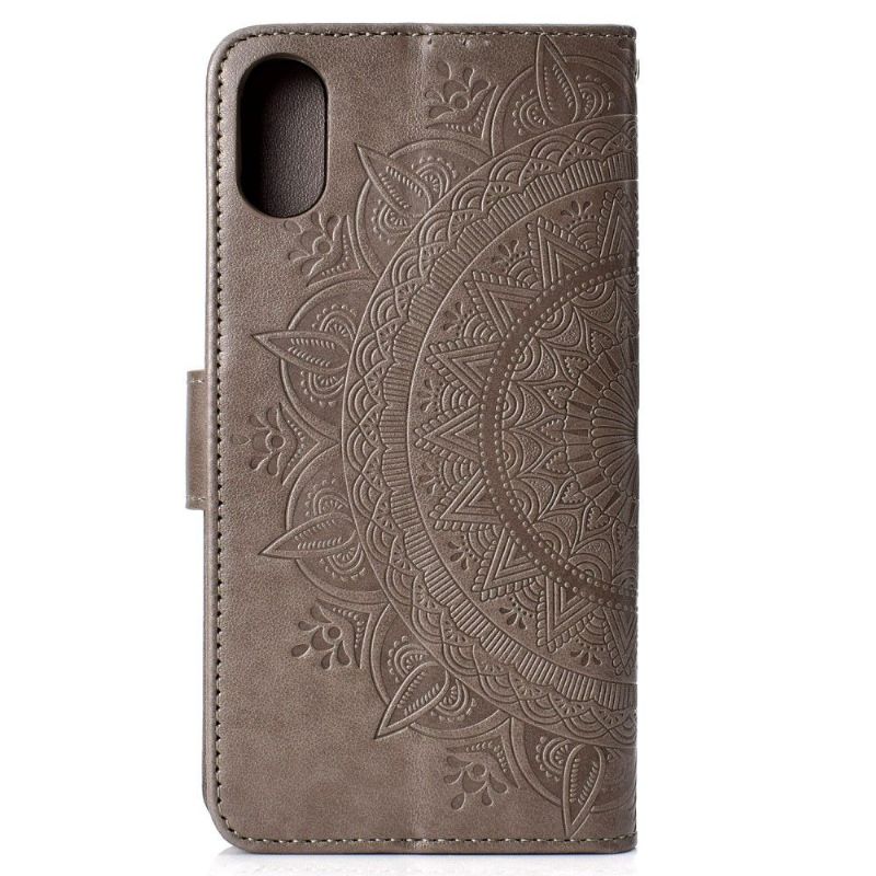 Folio Deksel Til Xiaomi Redmi 9A Relief Mandala