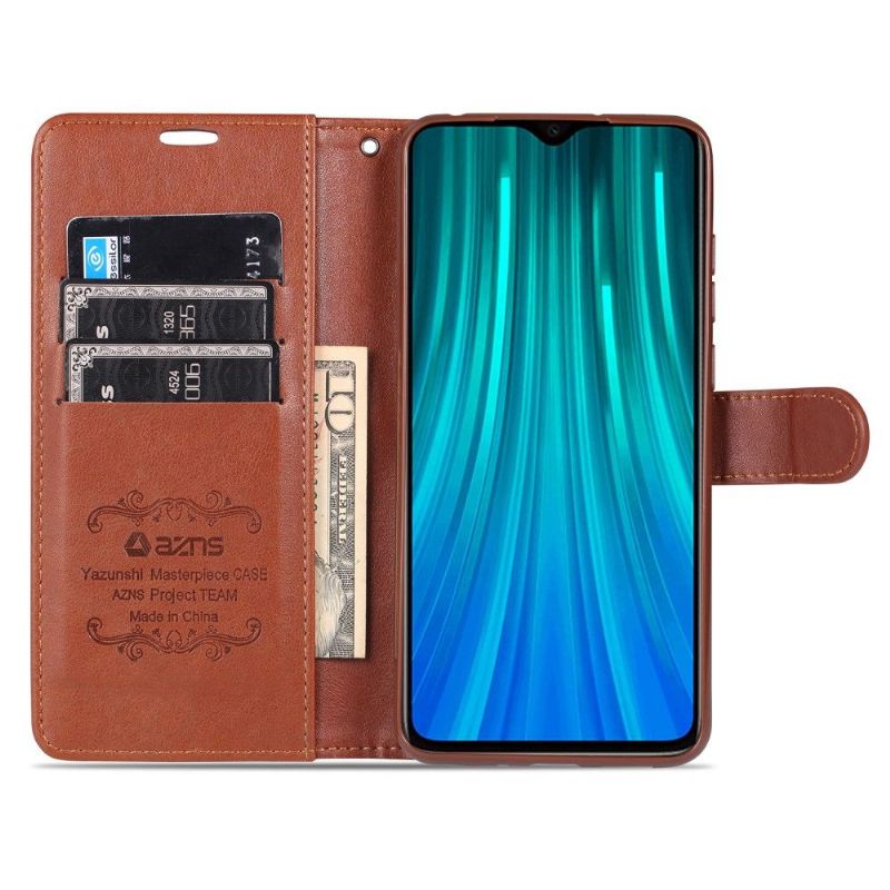 Lærdeksel Til Xiaomi Redmi 9A Azns Retro Leather Effect