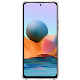 Deksel Til Xiaomi Redmi Note 10 Pro Anti-fall Nillkin Nature Forsterkede Hjørner