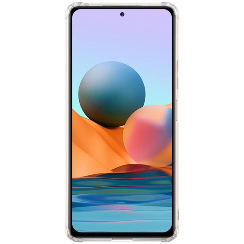 Deksel Til Xiaomi Redmi Note 10 Pro Anti-fall Nillkin Nature Forsterkede Hjørner