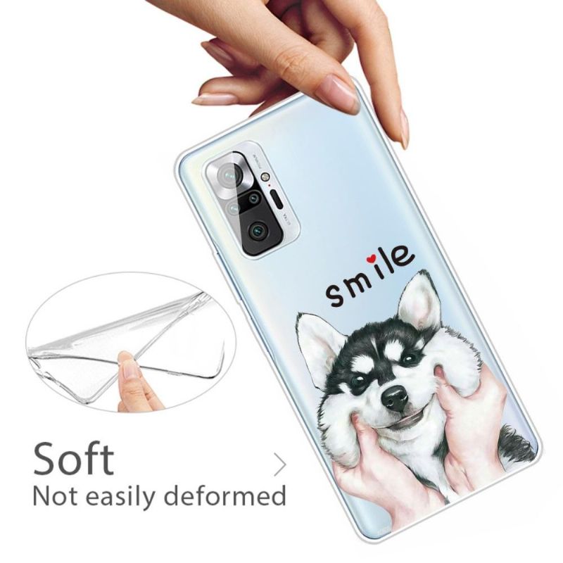 Deksel Til Xiaomi Redmi Note 10 Pro Anti-fall Smile Dog