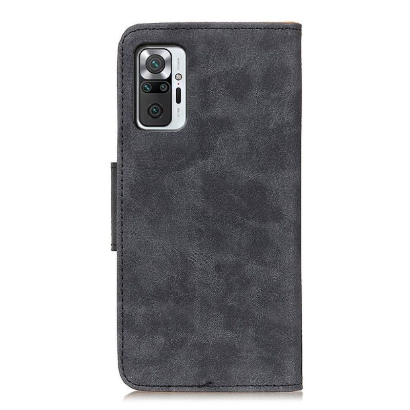 Etui Til Xiaomi Redmi Note 10 Pro Edouard I Vintage Kunstskinn