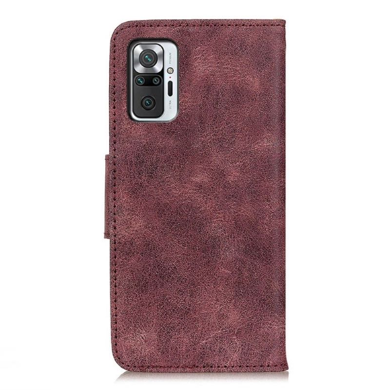 Etui Til Xiaomi Redmi Note 10 Pro Edouard I Vintage Kunstskinn