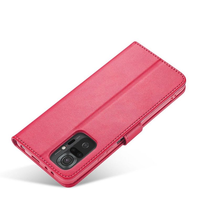 Etui Til Xiaomi Redmi Note 10 Pro Folio Deksel Skinneffekt Lc.imeeke