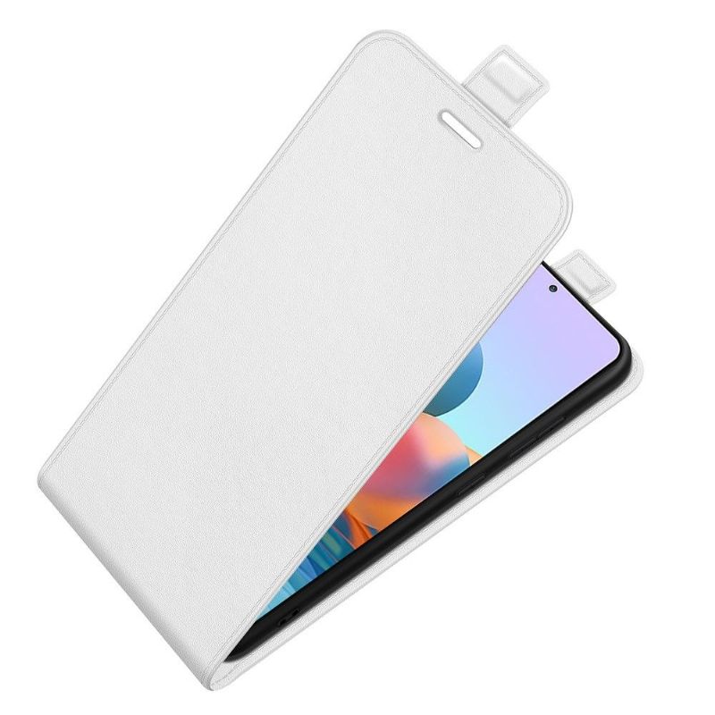 Etui Til Xiaomi Redmi Note 10 Pro Folio Deksel Vertikal I Kunstskinn