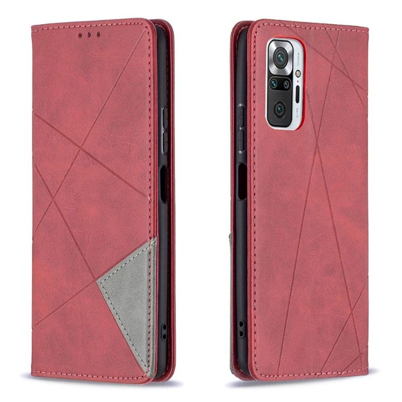 Folio Deksel Til Xiaomi Redmi Note 10 Pro Célinia Style Skinnkortholder