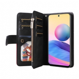 Folio Deksel Til Xiaomi Redmi Note 10 5G / Poco M3 Pro Bicolor Artistic 002-serien