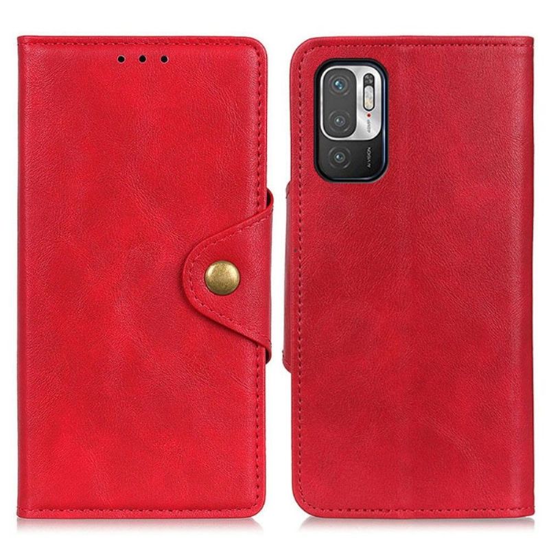 Folio Deksel Til Xiaomi Redmi Note 10 5G / Poco M3 Pro Full Protect Matt Kunstskinn