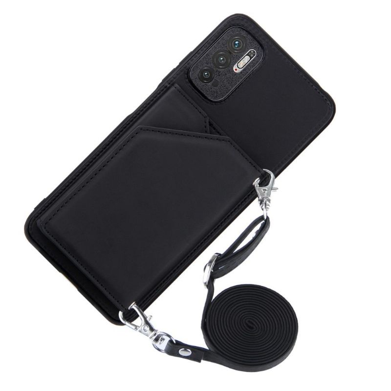 Mobildeksel Til Xiaomi Redmi Note 10 5G / Poco M3 Pro Aude Multi-compartment Lanyard