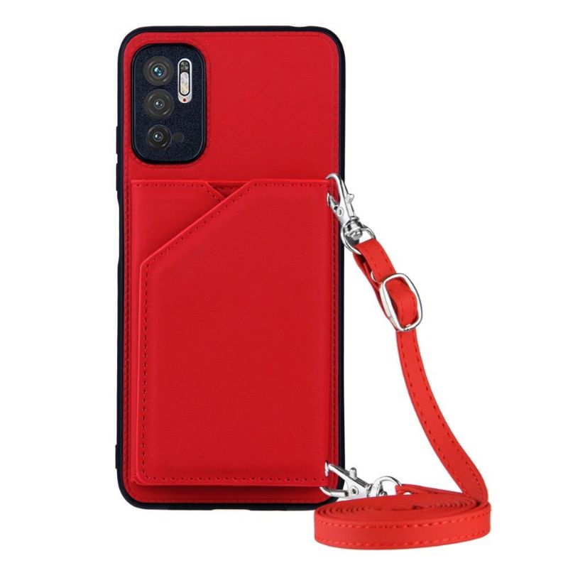 Mobildeksel Til Xiaomi Redmi Note 10 5G / Poco M3 Pro Aude Multi-compartment Lanyard