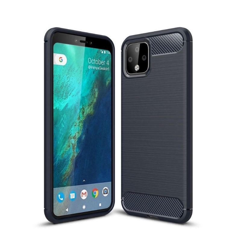 Deksel Til Google Pixel 4 XL Børstet Karbon