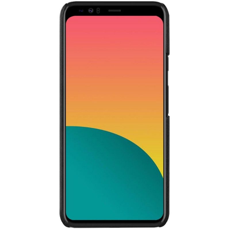 Deksel Til Google Pixel 4 XL Imak Bicolor Imitert Skinn - Svart / Brun