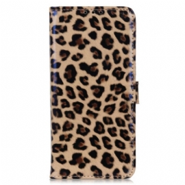 Folio Deksel Til Xiaomi 13 Lite Leopard