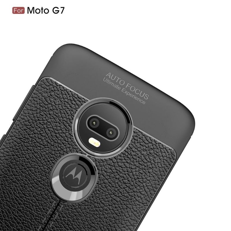 Deksel Til Motorola Moto G7 Finishing Gel I Kunstskinn