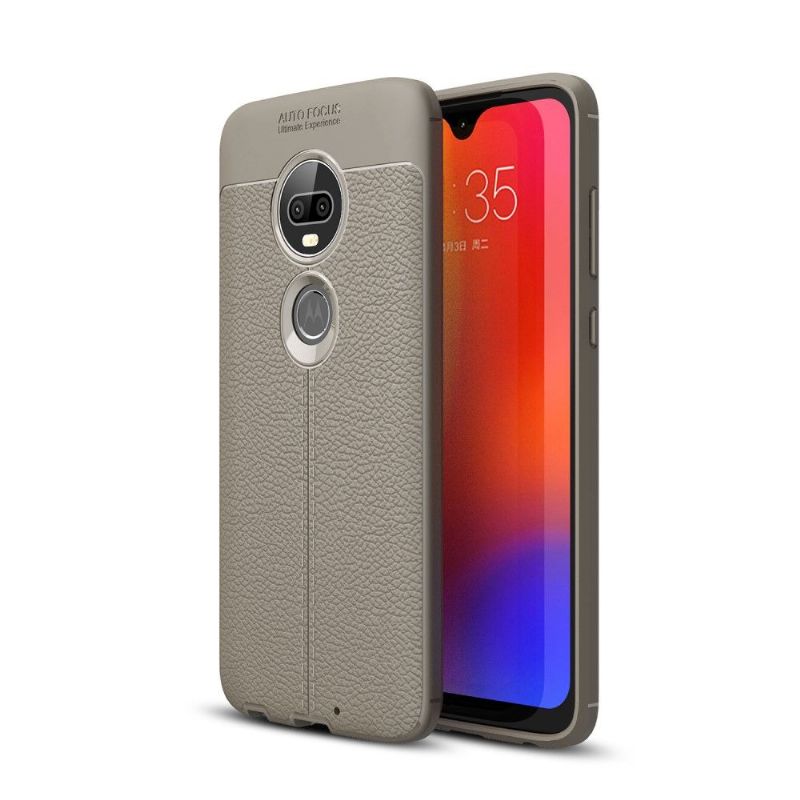 Deksel Til Motorola Moto G7 Finishing Gel I Kunstskinn