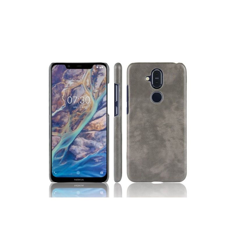 Deksel Til Nokia 8.1 Originalitet Premium Skinneffekt