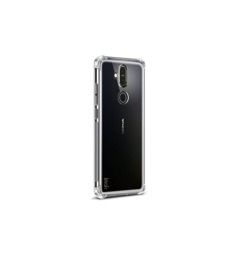 Deksel Til Nokia 8.1 Transparent Klassebeskyttelse