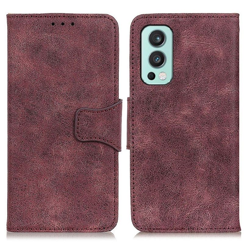 Etui Til OnePlus Nord 2 5G Edouard Faux Leather Vintage