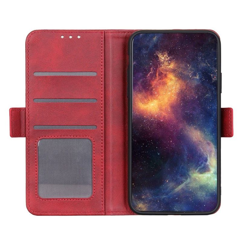 Etui Til OnePlus Nord 2 5G Lommebok Matt Kunstskinn