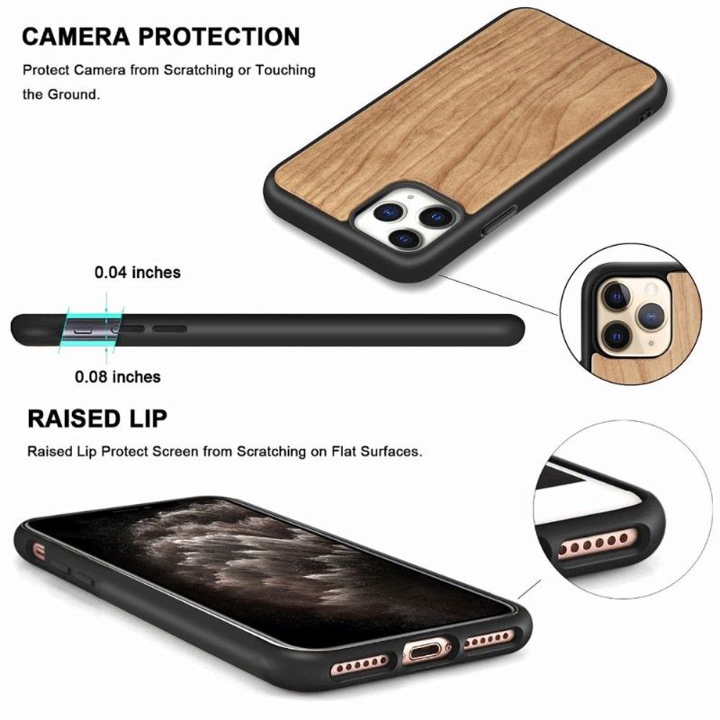 Deksel Til iPhone 11 Pro Premium Wood