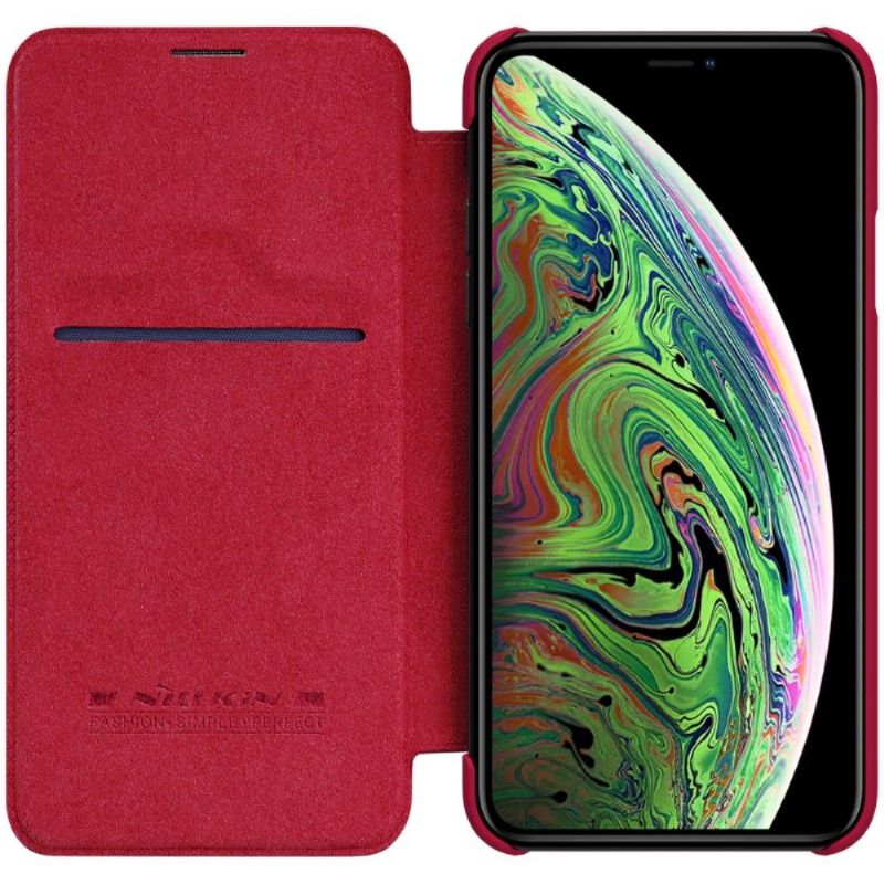 Folio Deksel Til iPhone 11 Pro Nillkin Qin Kunstskinn