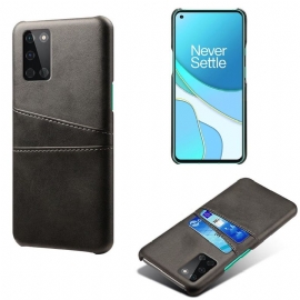 Deksel Til OnePlus 8T Melody Leather Effect Card Holder