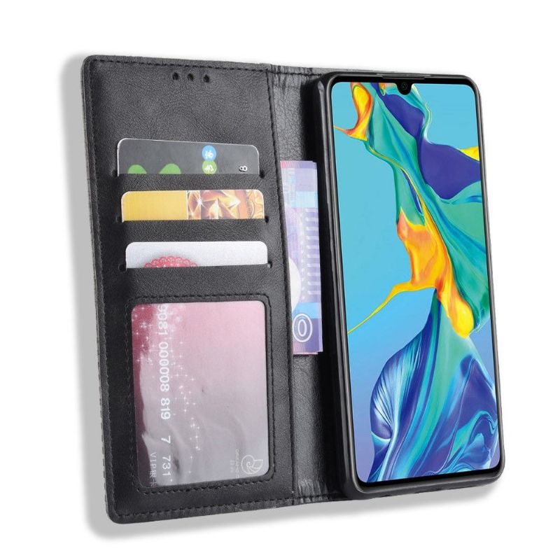 Etui Til Huawei P30 Skinnstil Le Cirénius