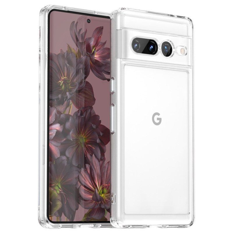 Deksel Til Google Pixel 7 Pro Gjennomsiktig Hybrid