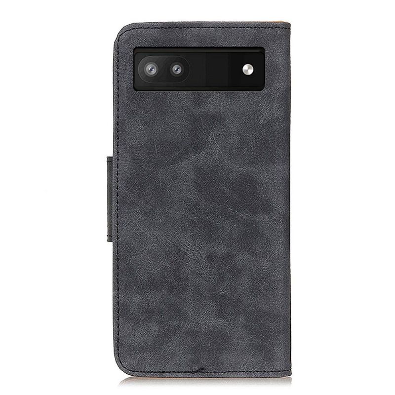 Case Til Google Pixel 6a Edouard Faux Leather Vintage