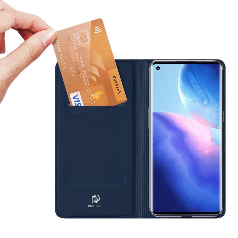 Etui Til Oppo Find X3 Neo Business Satin Effect