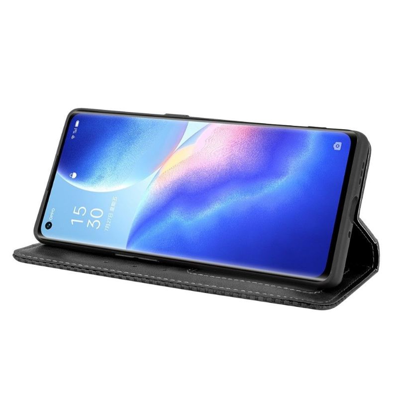 Etui Til Oppo Find X3 Neo Skinnstilen Cirénius