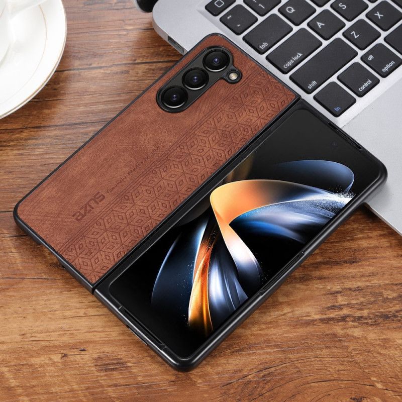 Deksel Samsung Galaxy Z Fold 5 Kunstskinn Azns