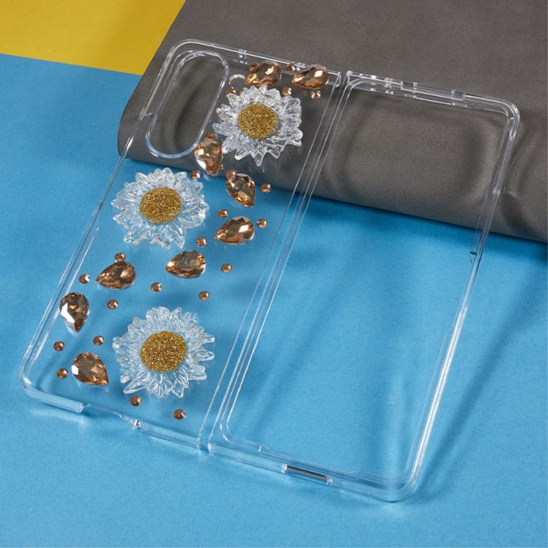 Deksel Samsung Galaxy Z Fold 5 Mobildeksel Daisy Charms