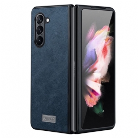 Deksel Til Samsung Galaxy Z Fold 5 Elegance Leather Abeel