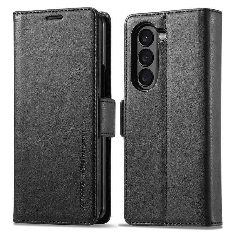 Folio Deksel Samsung Galaxy Z Fold 5 Rfid Leather Style Lc.imeeke