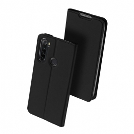 Folio Deksel Til Xiaomi Redmi Note 8 2021 Anti-fall Satengbelegg