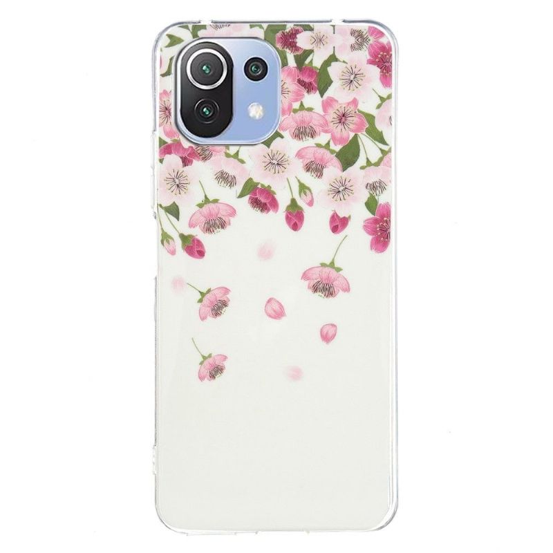 Deksel Til Xiaomi Mi 11 Lite 5G NE / Mi 11 Lite / Mi 11 Lite 5G Originalitet Fluorescerende Blomster