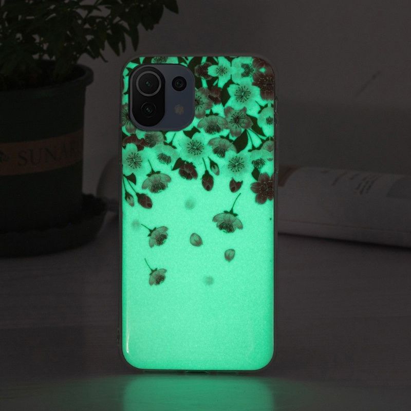 Deksel Til Xiaomi Mi 11 Lite 5G NE / Mi 11 Lite / Mi 11 Lite 5G Originalitet Fluorescerende Blomster