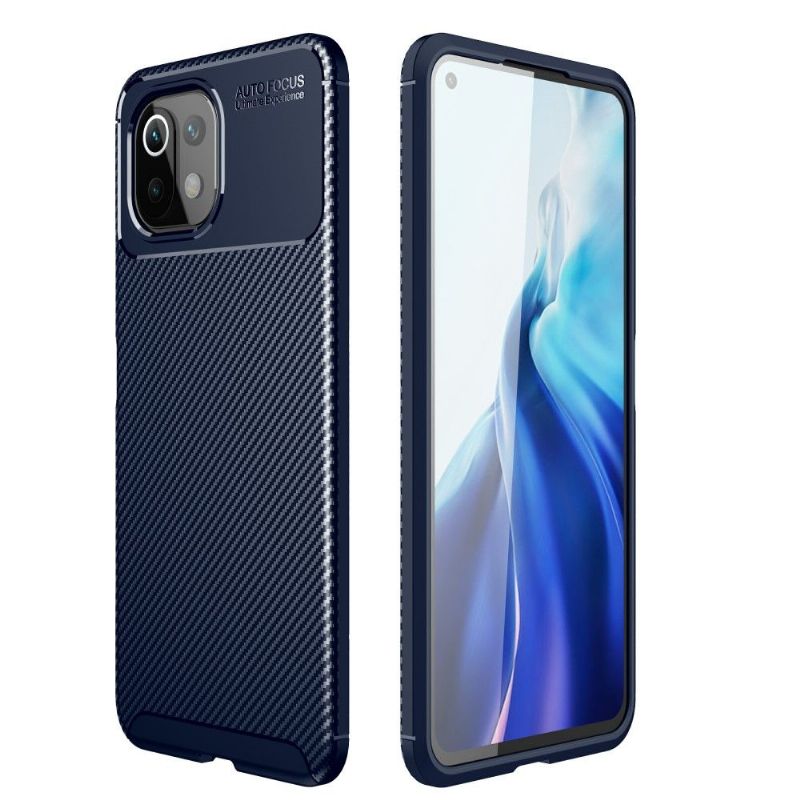 Deksel Til Xiaomi Mi 11 Lite 5G NE / Mi 11 Lite / Mi 11 Lite 5G Originalitet Karbon Classy Silikon